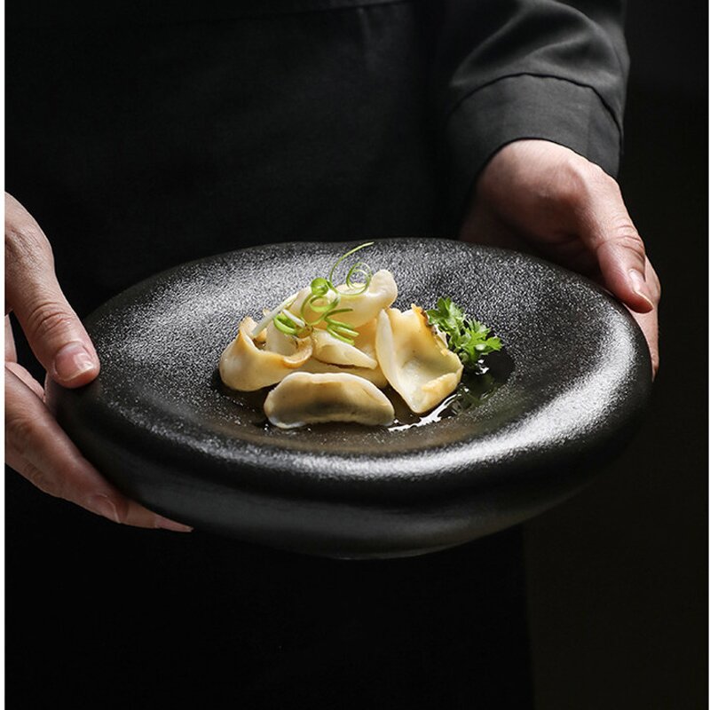 Ceramic Plate Manufacturer - Artistiche Serving Tray Special Dish Restaurant Creative Crockery Unique Irregular