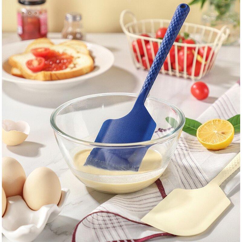 Silicone Spatula Manufacturer - Large 600°F Heat Resistant Nonstick Flexible for Baking Scraping Mixing Cookware
