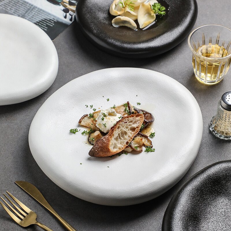 Ceramic Plate Manufacturer - Artistiche Serving Tray Special Dish Restaurant Creative Crockery Unique Irregular