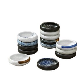 Ceramic Snack Dish Manufacturer - Vintage Japanese Retro Eco-Friendly Taste Serving Bowl for Party Seasoning