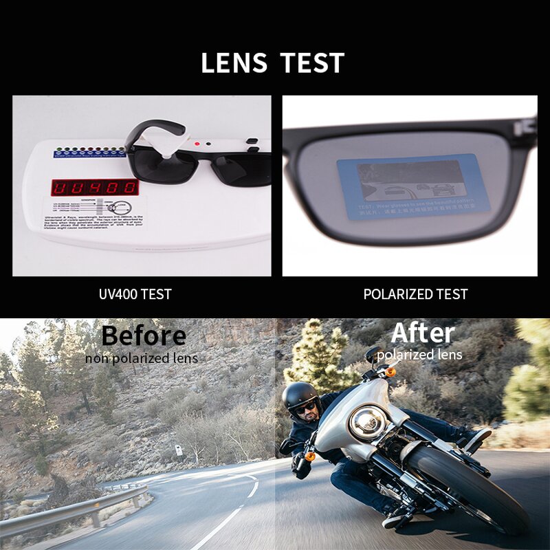 Sunglasses Manufacturer - Brand S Black Frame UV Protection Driving Polarized Sports for Men