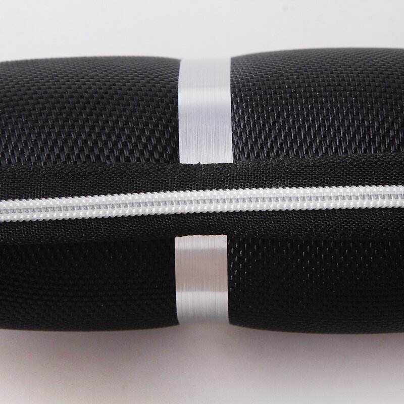 Glasses Case Manufacturer - Classic Custom Logo Zipper Box Sunglasses High Quality EVA with Metal Zip Hook Laser Logo or Printing Logo