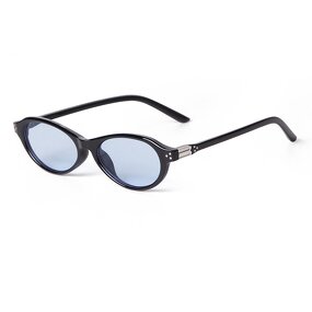 Sunglasses Manufacturer - Custom Logo Small Oval Cat Eye Retro Classic Rivet UV400 for Women Men