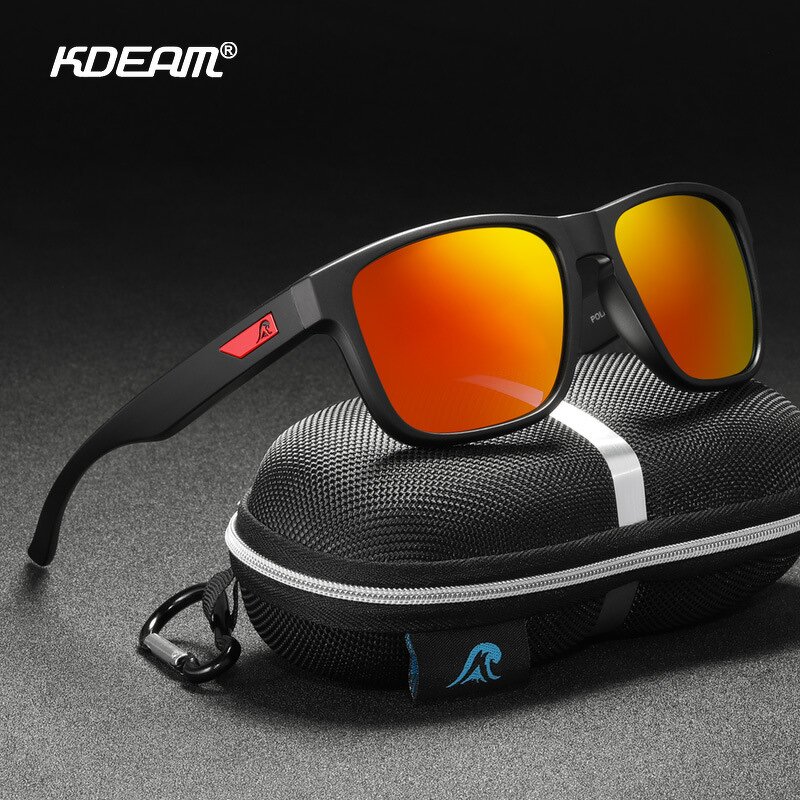 Sunglasses Manufacturer - CAT.3 Classic Square Polarized for Men Brand Designer Fashion Mirrored Lens Outdoor Cycling UV400