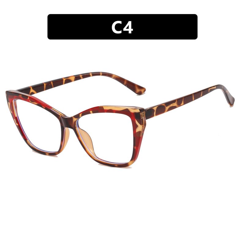 Glasses Manufacturer - Luxury Cat Eye Optical Color Matching for Women Computer Eyewear TR90 Anti Blue Light