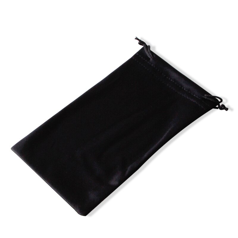 Glasses Accessories Manufacturer - Customized LOGO Eyewear Accessories Drawstring Soft Glasses Pouch Microfiber Glasses Cleaning Cloth