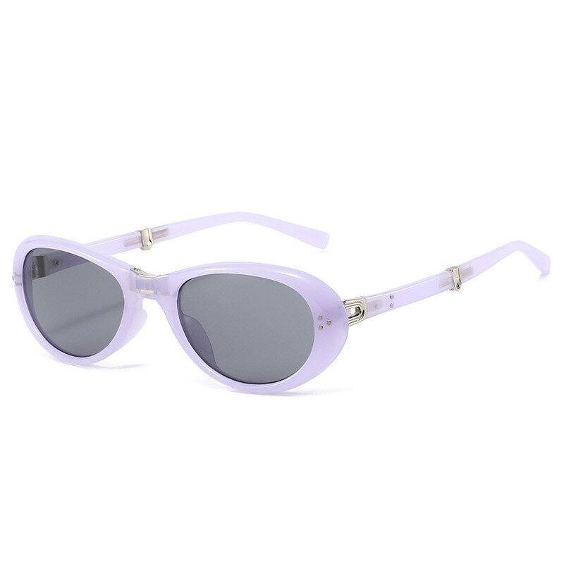 Sunglasses Manufacturer - Fashion Vintage Foldable for Women Brand Design PC Frame Cross Border Hot Selling Shades