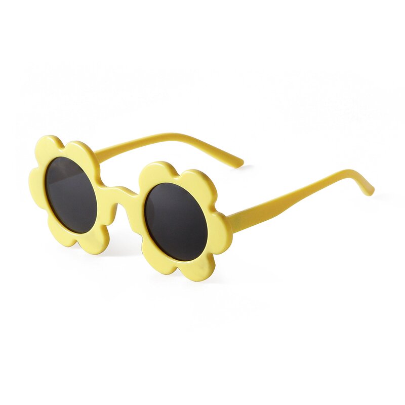 Sunglasses Manufacturer - UV400 Outdoor Kids Flower Beach Eyewear Cute Round Eyeglasses Polarized for Girls and Boys