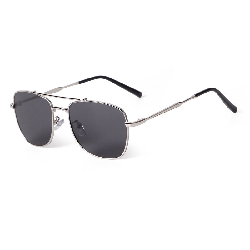Sunglasses Manufacturer - Custom Logo Aviation Style Metal Double Bridge UV400 Shades for Women Men