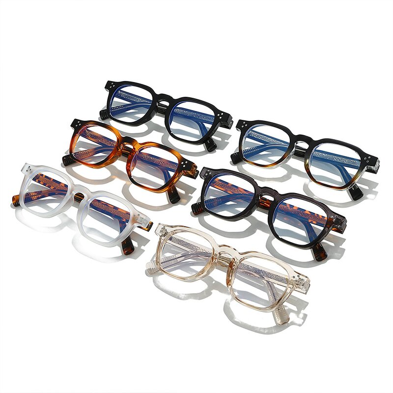 Glasses Manufacturer - New Fashionable Trendy Retro Popular Design Cat-Eye Anti-Blue Light Versatile PC Flat Wholesale