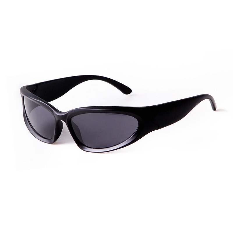 Sunglasses Manufacturer - 2022 Hot Sell Outdoor Sports Full Frame One Piece Y2K Shades Mirror Lenses Riding