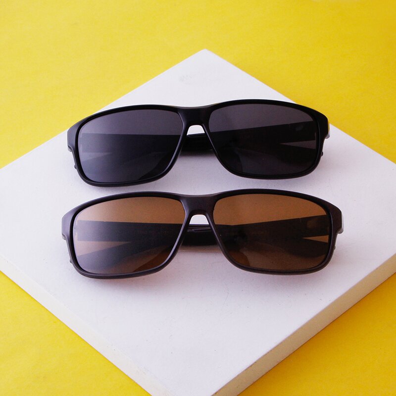 Sunglasses Manufacturer - ODM&OEM Custom Logo Black TR90 Frame Sports Polarized for Driving Fishing