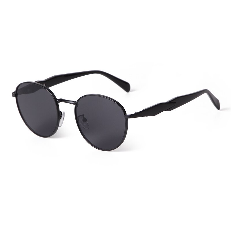 Sunglasses Manufacturer - Trendy Retro Oval for Women and Men Fashion Vintage 90s Metal Frame Custom Logo