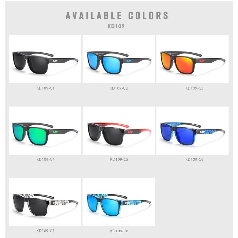 Sunglasses Manufacturer - CAT.3 Classic Square Polarized for Men Brand Designer Fashion Mirrored Lens Outdoor Cycling UV400