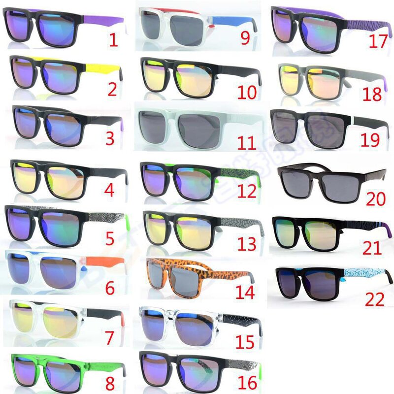 Sunglasses Manufacturer - OEM Custom logo 22colors Available Spain square Frame Black for Men Outdoor Sport Driving Fishing