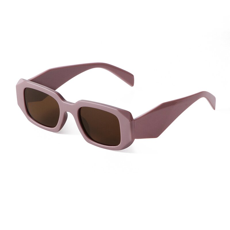 Sunglasses Manufacturer - Fashion Hot Sell UV400 Custom Logo Hexagon Rectangle Retro for Women Men