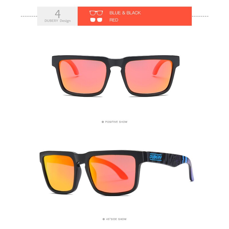 Sunglasses Manufacturer - Brand High Quality CE UV400 Men Sports Polarized Mirror Driving with Packing Boxes