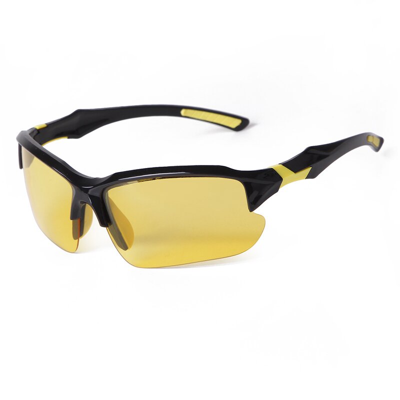 Sunglasses Manufacturer - Outdoor UV Protection Cycling for Men's Polarized Sports Eyewear Yellow Lens Half Frame for Bicycle