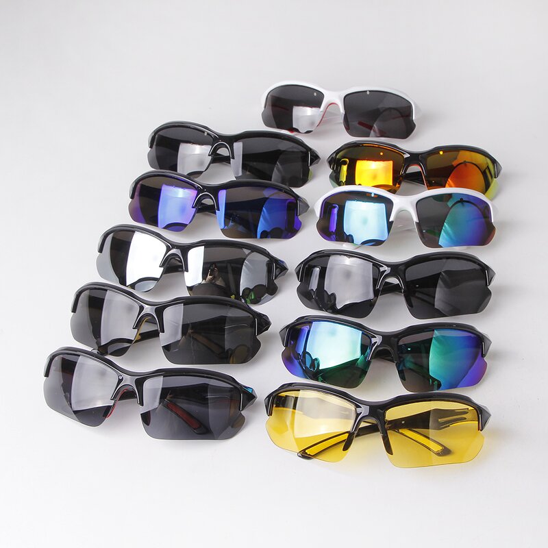 Sunglasses Manufacturer - Outdoor UV Protection Cycling for Men's Polarized Sports Eyewear Yellow Lens Half Frame for Bicycle