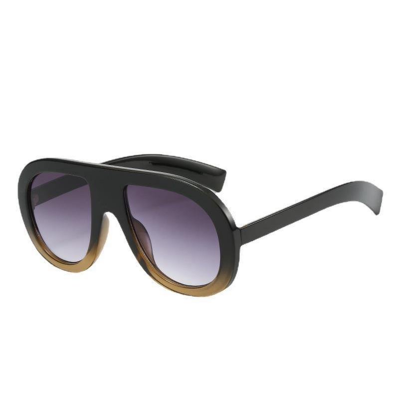 Sunglasses Manufacturer - New Large Frame Vintage Personality Wholesale for Men and Women