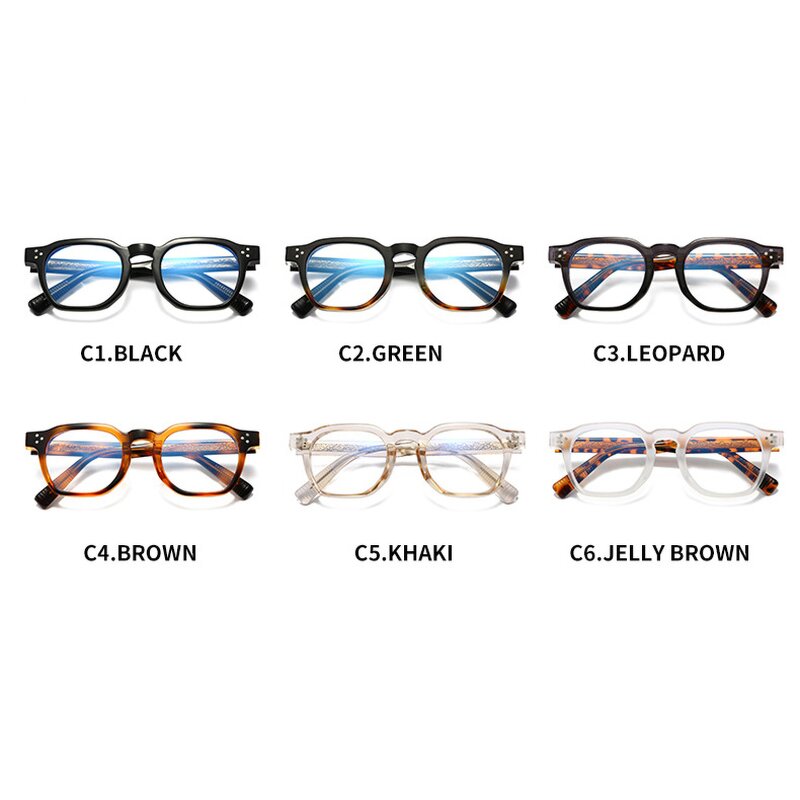 Glasses Manufacturer - New Fashionable Trendy Retro Popular Design Cat-Eye Anti-Blue Light Versatile PC Flat Wholesale