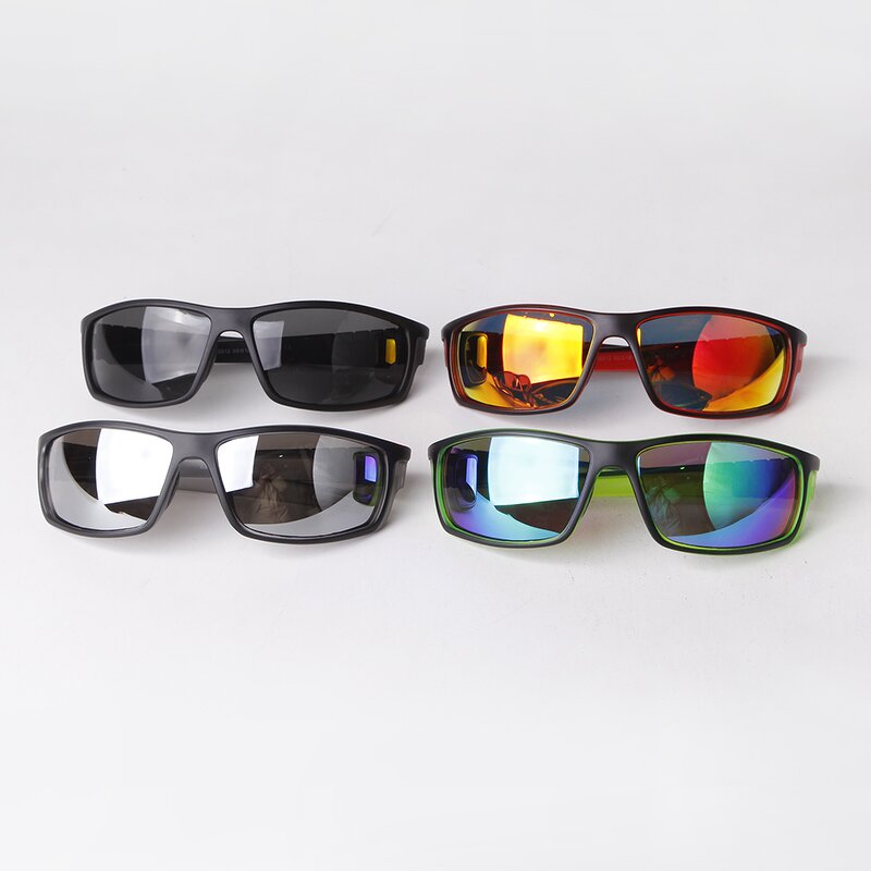 Sunglasses Manufacturer - Full-frame Outdoor Cycling Dazzling Square Sports Eyewear for Women Men UV400 Running