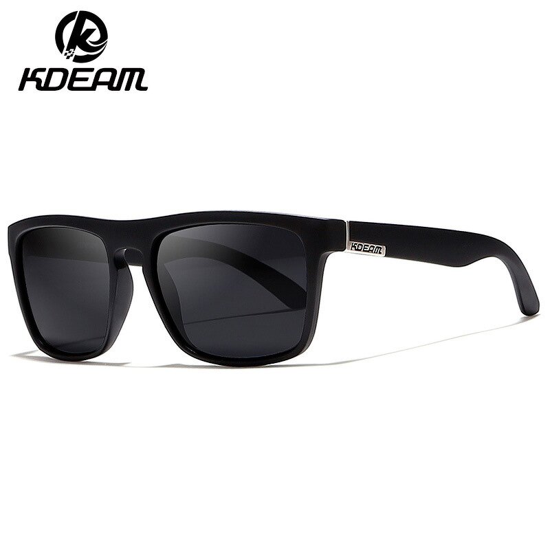 Sunglasses Manufacturer - Brand Classic Square Polarized for Men Fashion Retro Yellow Lens Driving Male UV400
