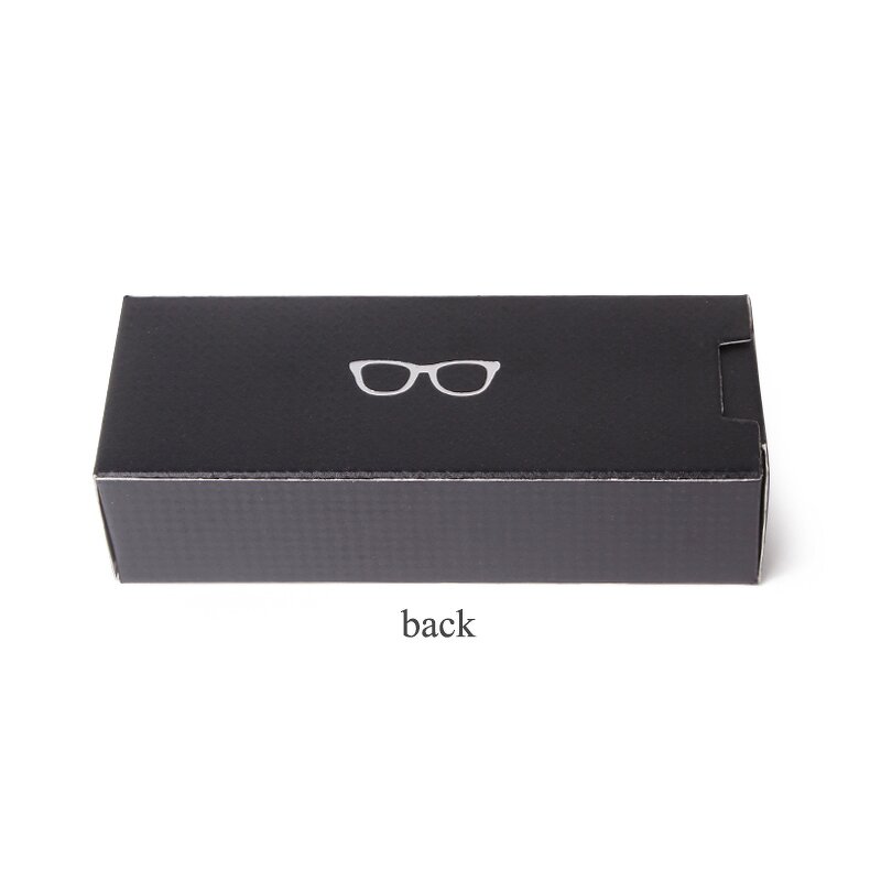 Glasses Case Manufacturer - Sunglasses Box Gift Case for Glasses Trendy Orange Eyewear Cardboard Box Glasses Protection Case Custom Logo
