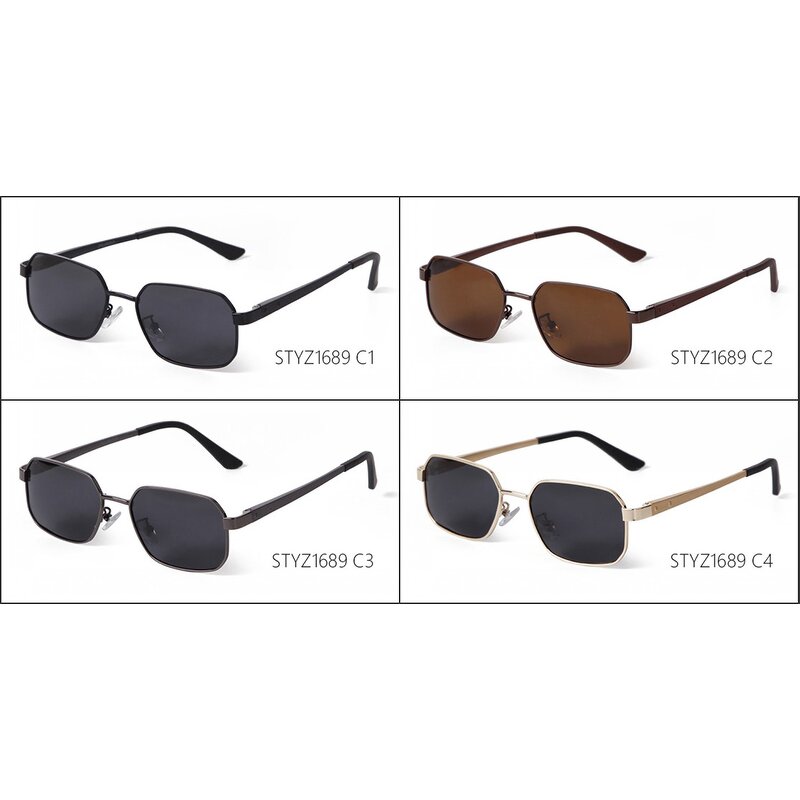 Sunglasses Manufacturer - New Retro Metal Polarized Fashion Driving Outdoor Sports Cross Border Wholesale for Men