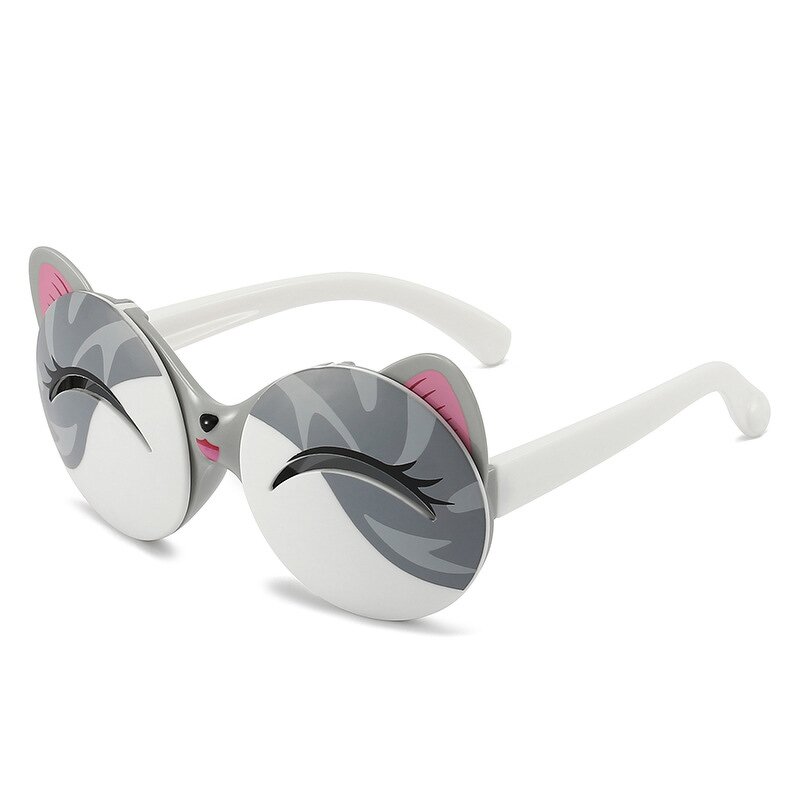 Sunglasses Manufacturer - New Style Children Kids Polarized Soft Silicone Baby Toy UV Resistant Flip