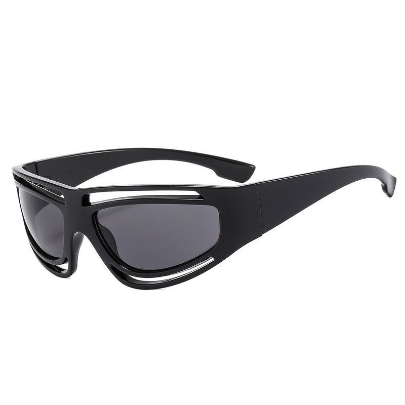 Sunglasses Manufacturer - Women Sports Eyewear Hollow Out Bike Fashion Outdoor Cycling Windproof Y2k Shades