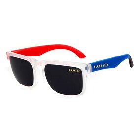 Sunglasses Manufacturer - Anti-Reflective UV400 Lens Square Glasses Frame Custom Brand Logo Unisex Sport