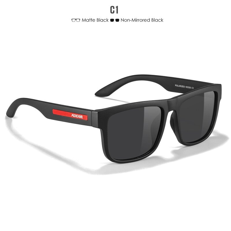 Sunglasses Manufacturer - New Dazzling Square Frame Polarized Shading Wholesale Design Driving Sports for Men Women