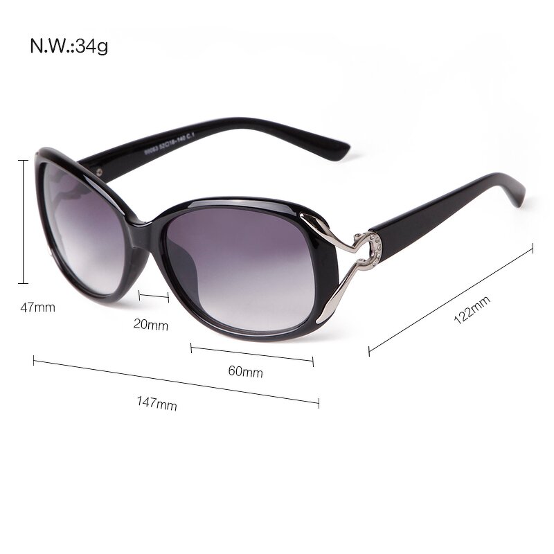 Sunglasses Manufacturer - New Brand Design Trendy PC Frame Eyewear Women Wholesale Personality Factory Sales
