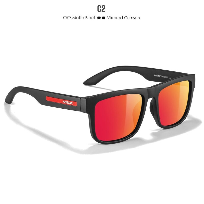 Sunglasses Manufacturer - New Dazzling Square Frame Polarized Shading Wholesale Design Driving Sports for Men Women