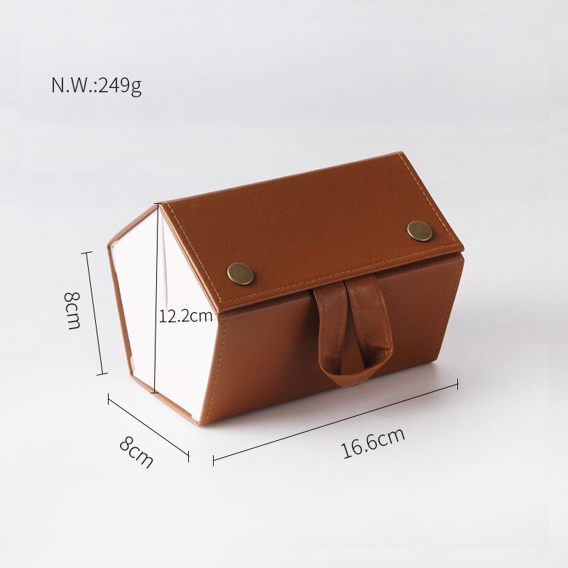 Glasses Case Manufacturer - PU Portable Storage Cases Glasses Folding Eyewear Boxes Custom Logo Fashion 5 Grids Case Sunglasses Display Box