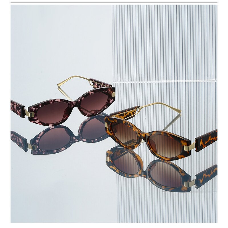 Sunglasses Manufacturer - Unisex Anti-glare Shades Female Eyewear UV400 for Women Cat Eye Vintage Brand Designer for Ladies