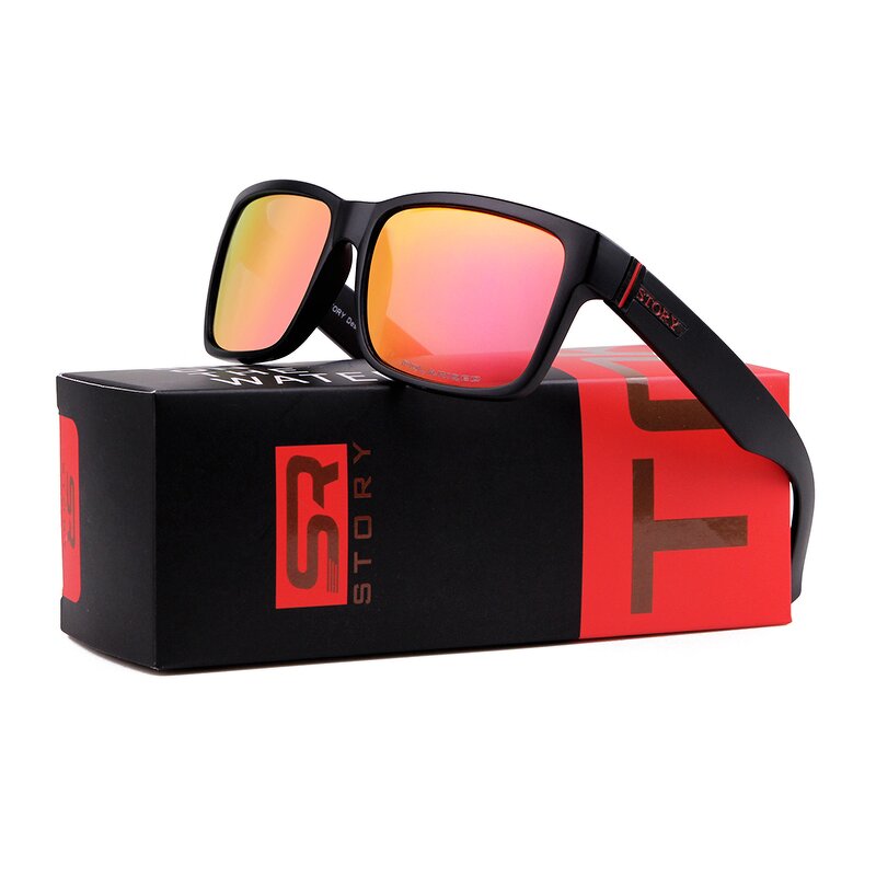 Sunglasses Manufacturer - High Quality Luxury Brand Square Outdoor Polarized Sports Fishing Cycling for Men With Logo