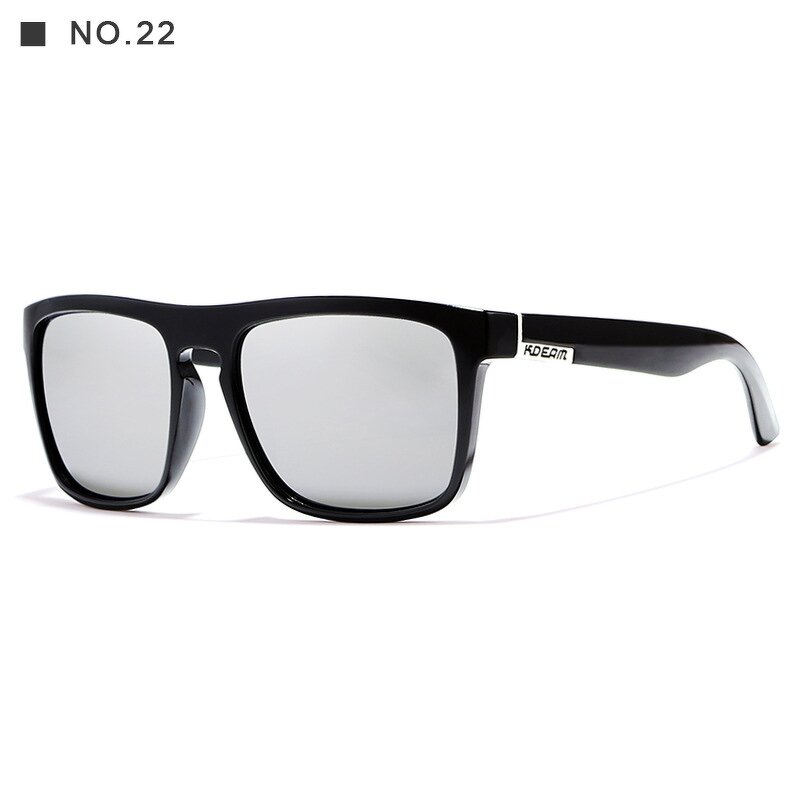 Sunglasses Manufacturer - Brand Classic Square Polarized for Men Fashion Retro Yellow Lens Driving Male UV400