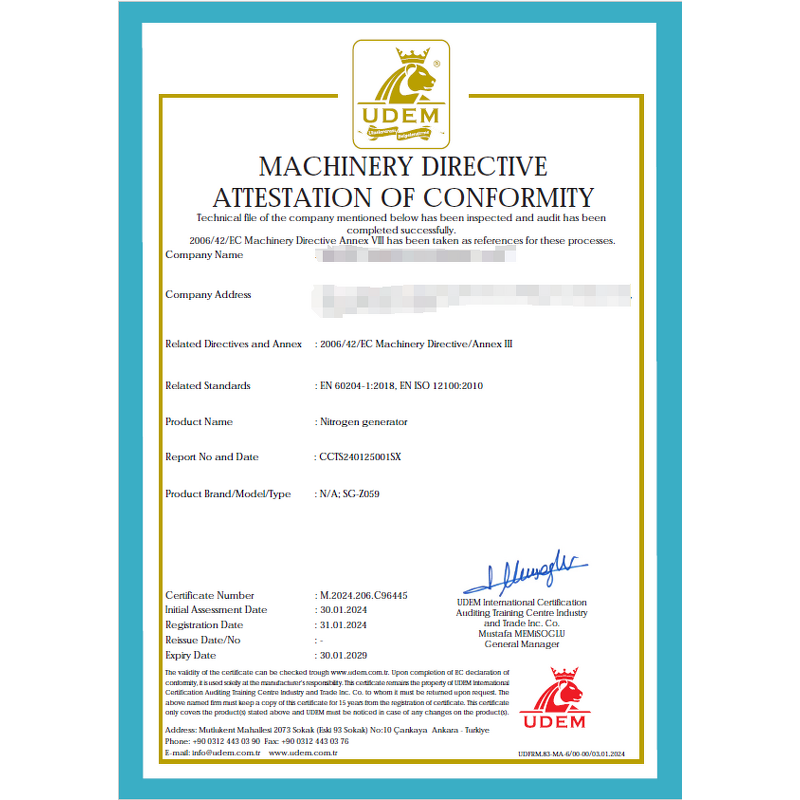 Nitrogen Generator Manufacturer - Industrial High-Efficiency for Laser Welding Certified by CE