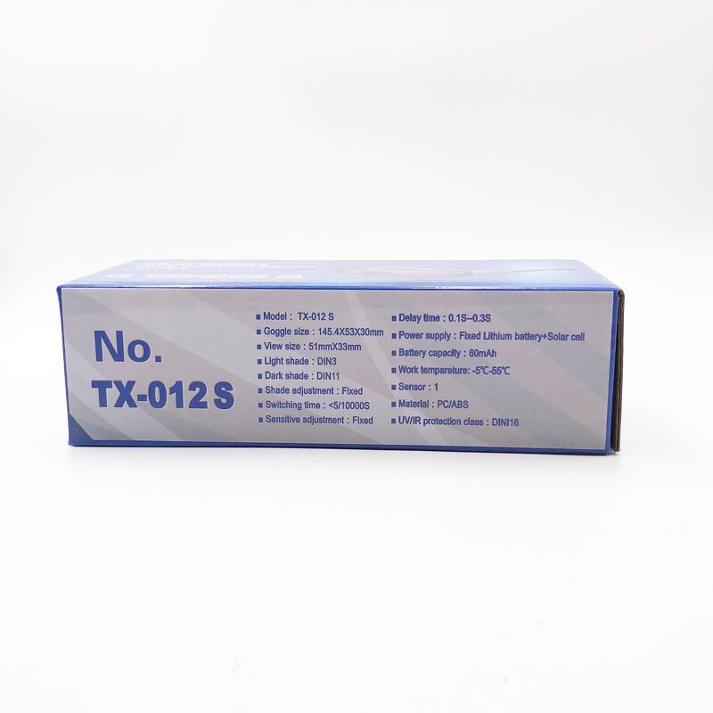 Welding Goggles Manufacturer - Comfortable Eye Protection Eyeglasses Solar Power Automatic Black Glasses Safety Auto Darkening Laser for Welder