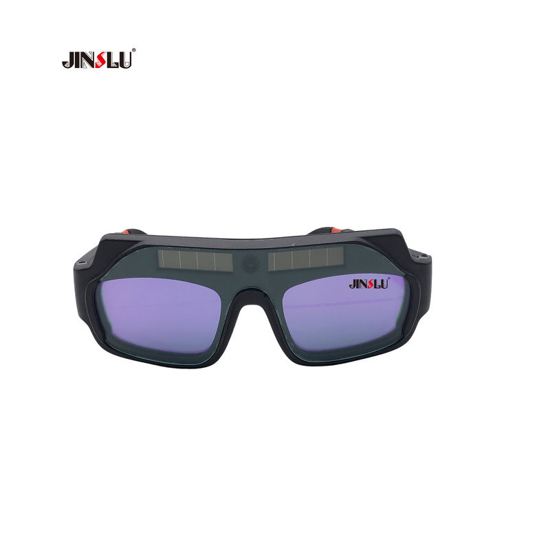 Welding Goggles Manufacturer - Comfortable Eye Protection Eyeglasses Solar Power Automatic Black Glasses Safety Auto Darkening Laser for Welder