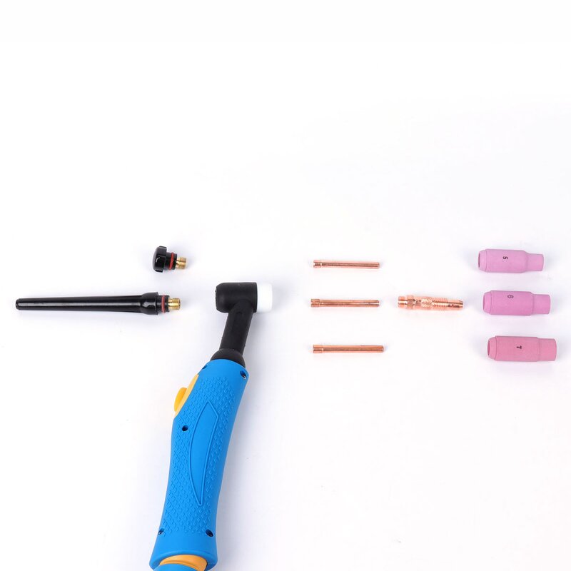 TIG Welding Torch Manufacturer - 350A WP-18 Blue Handle 4 Meters Water-Cooled Electric Whole Machine Accessories for Various Welding