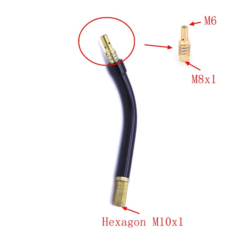 Goose Neck Manufacturer - 15AK MB15 Common Brass Mig Swan Neck for Mig Welding Accessories Consumables