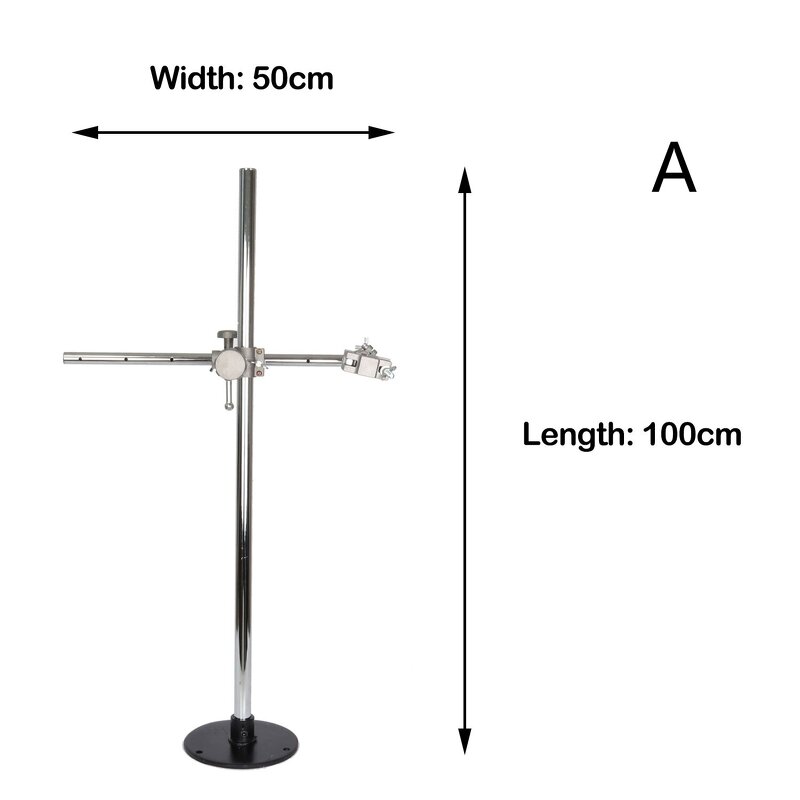Welding Torch Holder Manufacturer - 1Meter Stand with Turntable Holder Torch Clamp Kits Parts