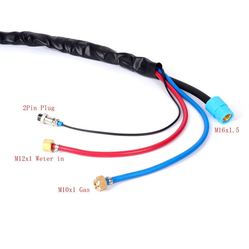 TIG Welding Torch Manufacturer - 350A WP-18 Blue Handle 4 Meters Water-Cooled Electric Whole Machine Accessories for Various Welding