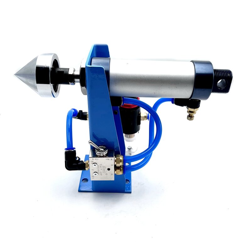 Welding Positioner Turntable Parts Manufacturer - Pneumatic Tailstock Air Power Tip Assemble Jacking Device Welding Rotate