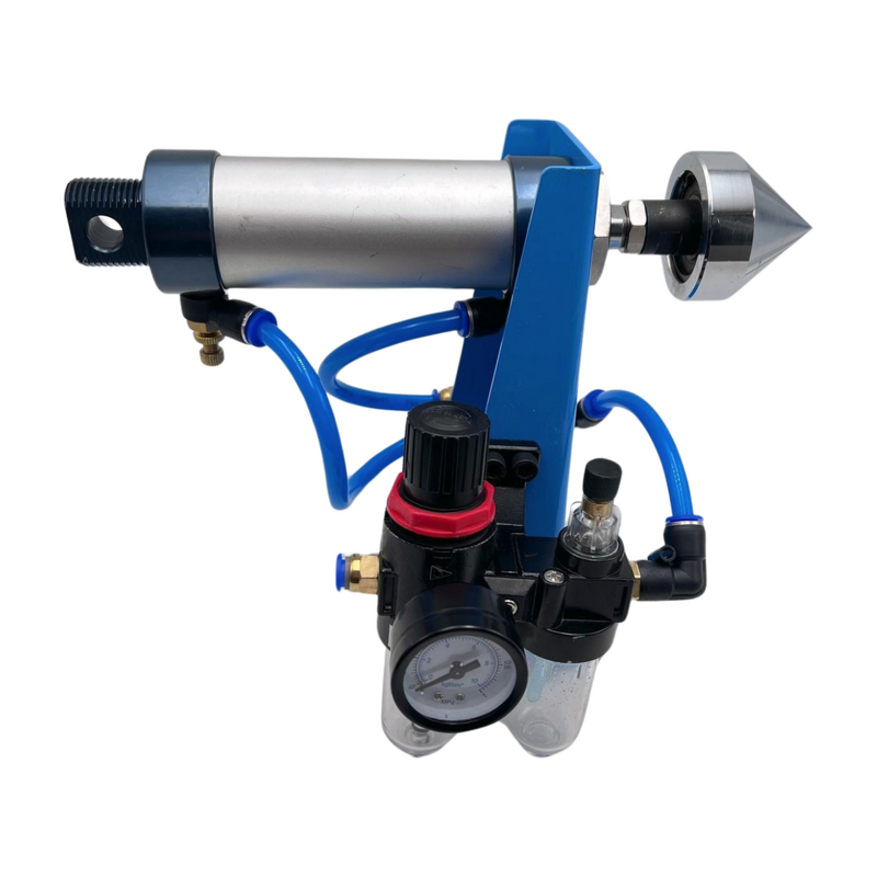 Welding Positioner Turntable Parts Manufacturer - Pneumatic Tailstock Air Power Tip Assemble Jacking Device Welding Rotate