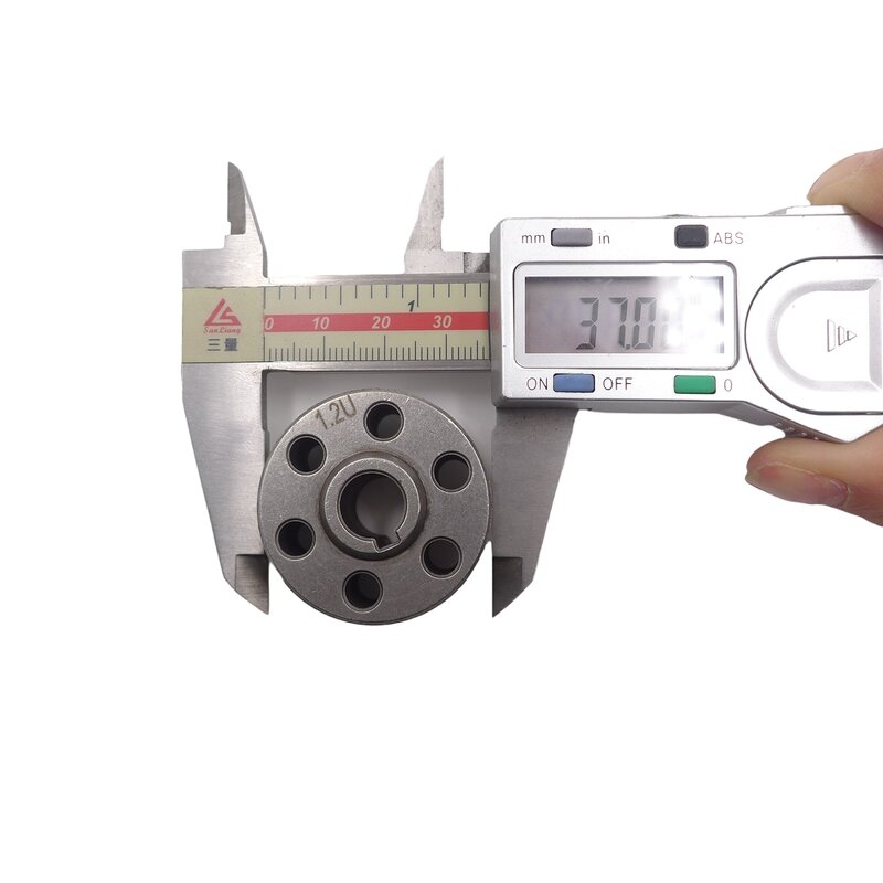 Wire Feeder Motor Roller Manufacturer - 2pcs/set WF007A V U Groove 371018.5mm 0.8/1.0mm 1.0/1.2mm 1.2/1.6mm 1.6-2.0 Feed Assembly