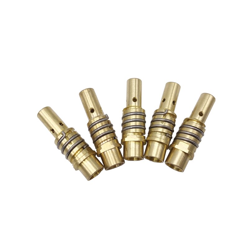MIG Torch Shield Nozzle Manufacturer - JINSLU 15AK MIG-160 5pcs Copper MB 15AK for Mig Welder Gas CO2 Welding Tip
